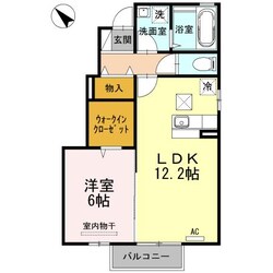 中津駅 徒歩33分 1階の物件間取画像